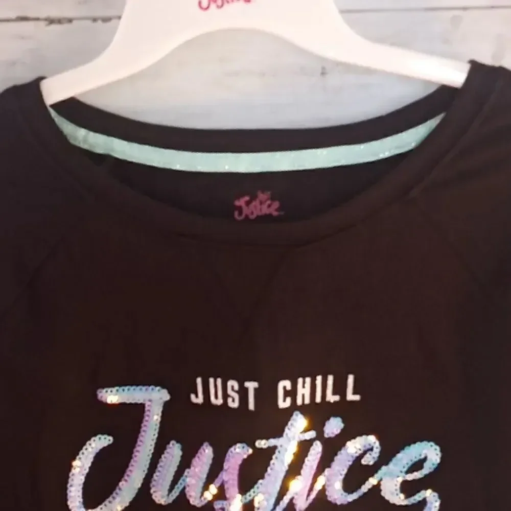 GIRLS Graphic Justice Long Sleeve Tee